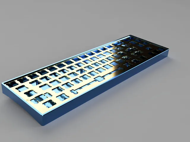 Render of the keyboard